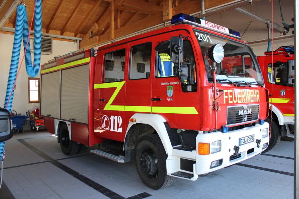 MAN Feuerwehrfahrzeug für THL und Brandbekämpfung