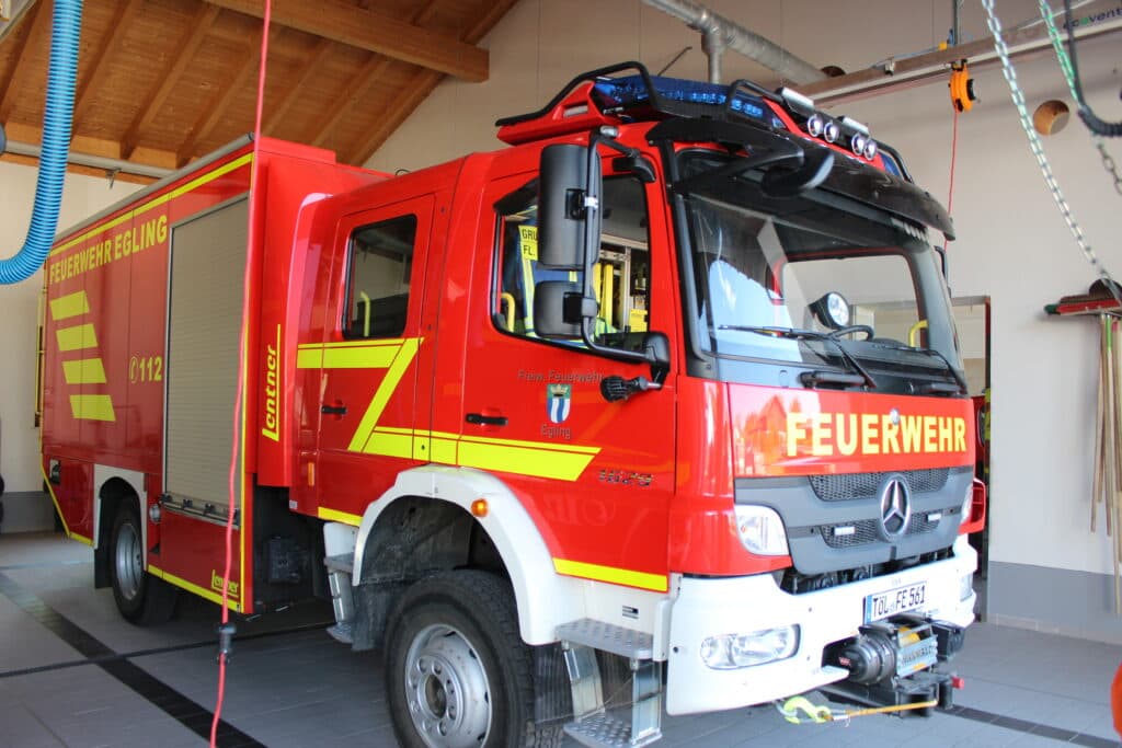 Mercedes-Benz Feuerwehrfahrzeug für THL und Brandbekämpfung